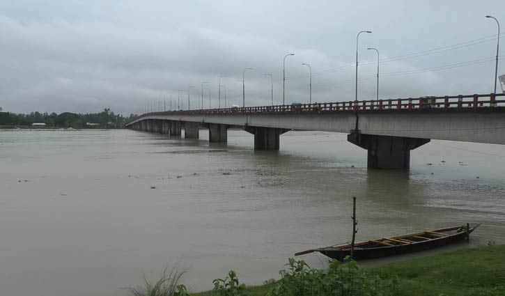 তিস্তার পানি বৃদ্ধি বন্যার শংকা