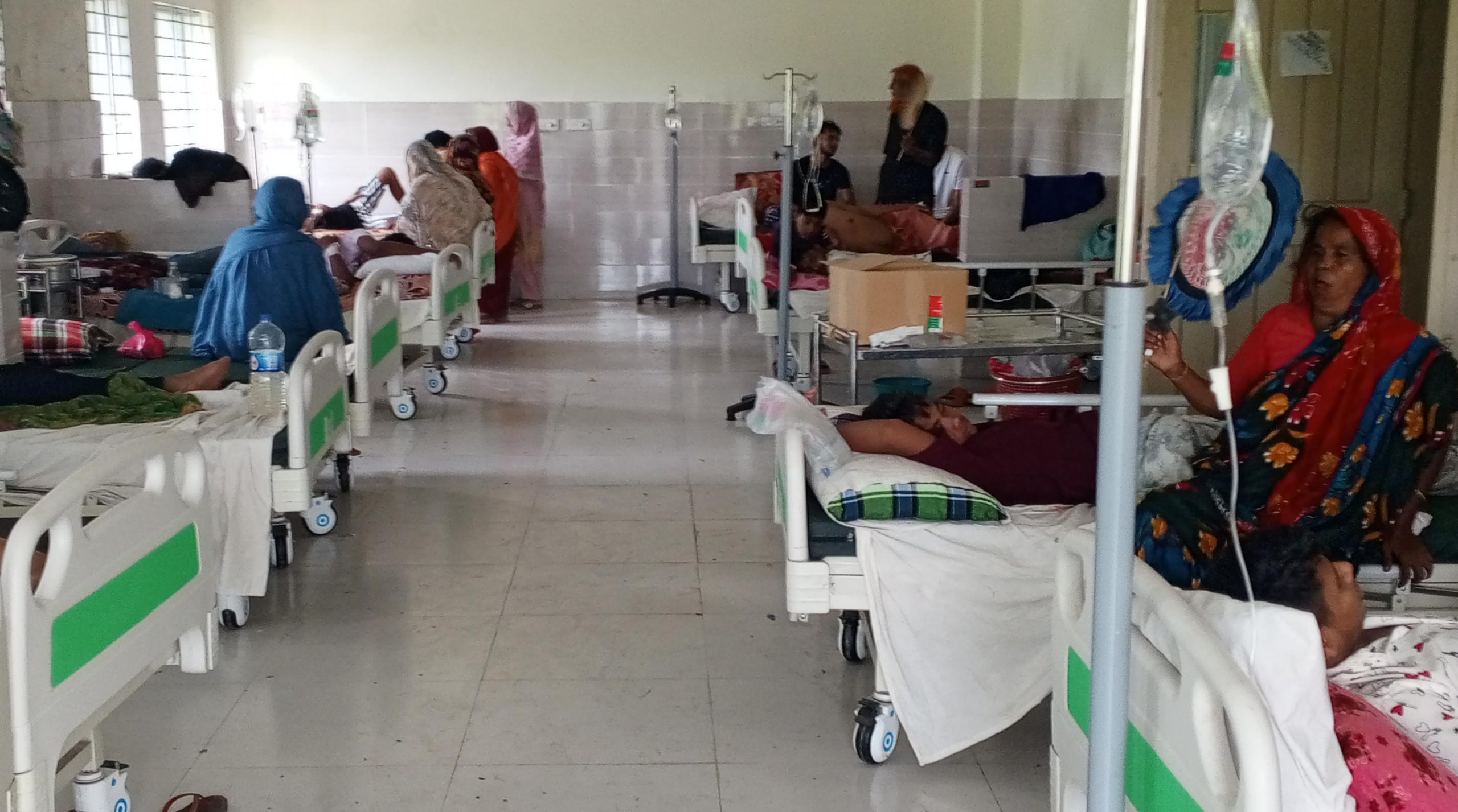 সংবাদ প্রকাশের পর” লাখাই স্বাস্থ্য কেন্দ্রে নতুন ভবনে রোগী স্থানান্তর, ডেঙ্গু সনাক্ত ২২