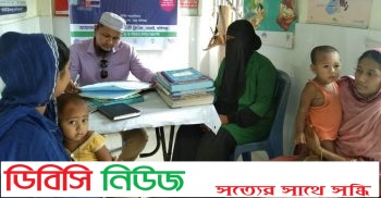 লাখাইয়ে কমিউনিটি ক্লিনিক পরিদর্শনে উপজেলা স্বাস্থ্য কর্মকর্তা