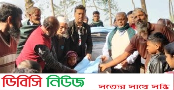 গোবিন্দগঞ্জে ইবতেদায়ী মাদ্রাসা বাচ্চাদের মাঝে শীতের কম্বল বিতরণ