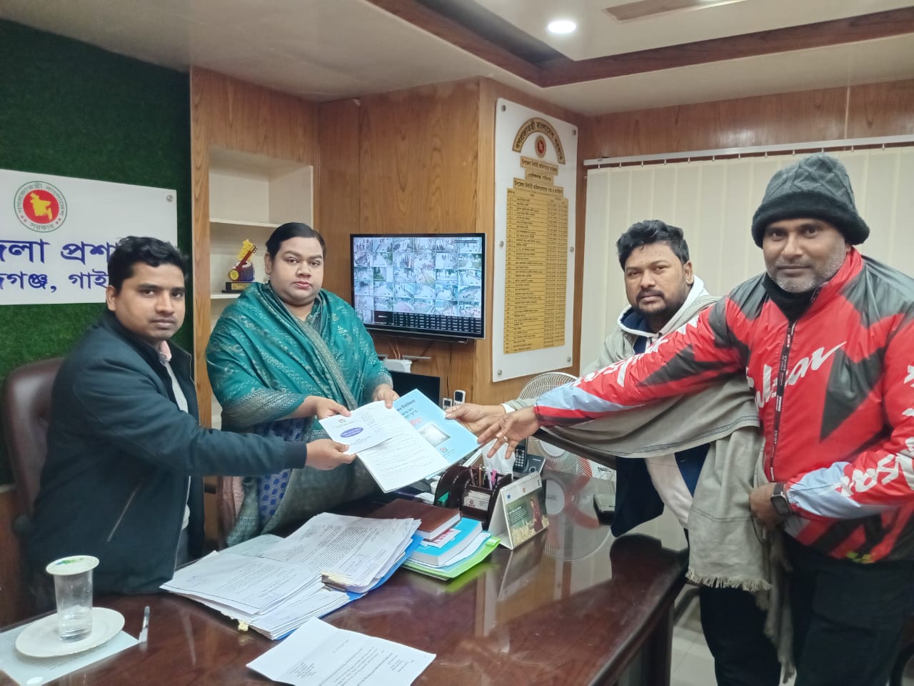 গাইবান্ধা-৪ গোবিন্দগঞ্জ আসনে গণফোরামের মনোনয়ন সংগ্রহ করলে রাসু